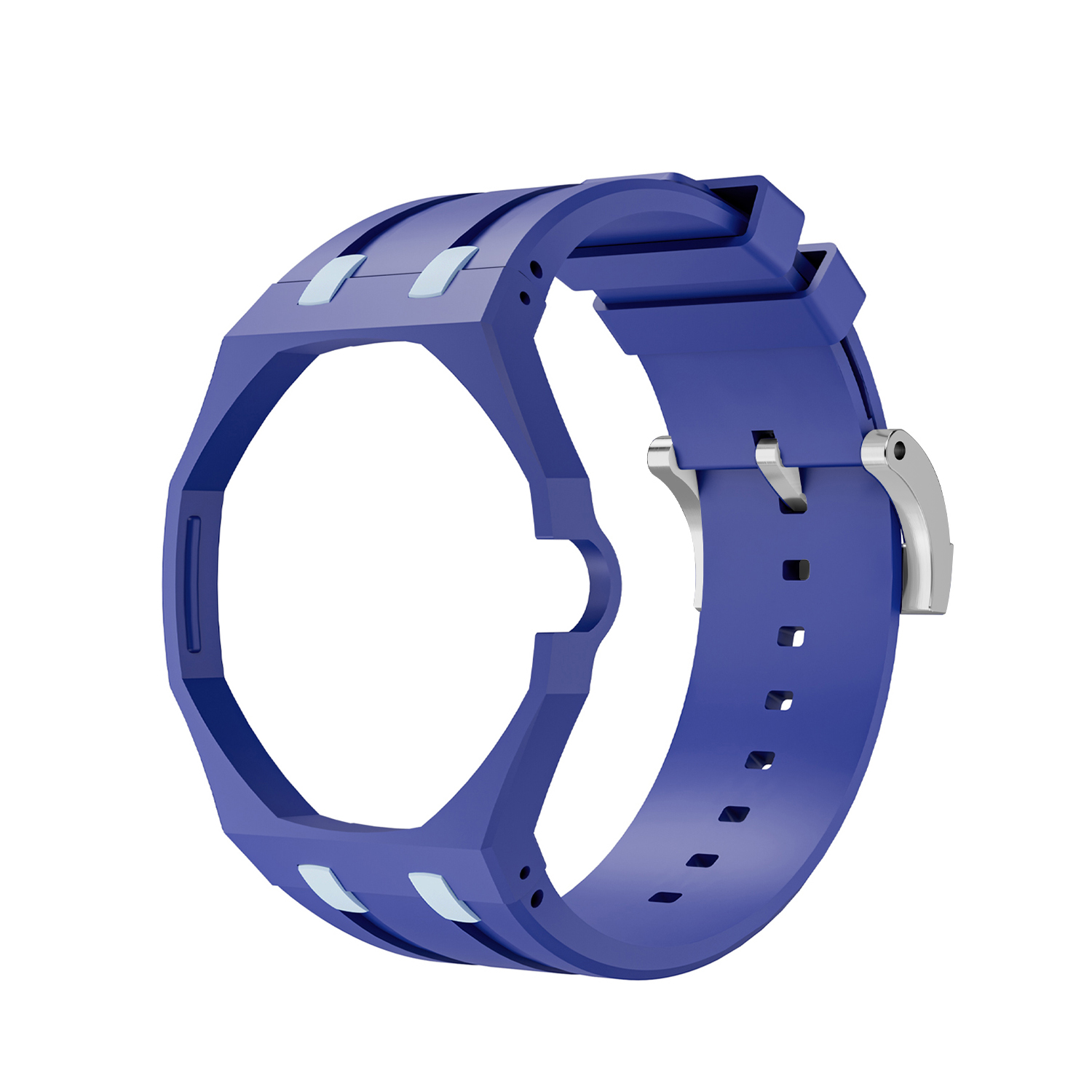 Bracelet Silicone — Bleu Multicolore – Image 4