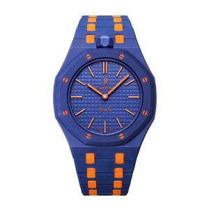 Bracelet Céramique — Bleu Orange