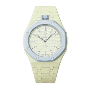 Bracelet Céramique — Crème Jaune