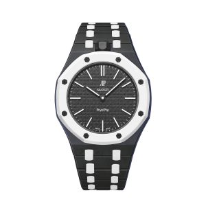 Bracelet Céramique — Noir Blanc