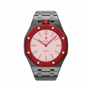 Bracelet Acier — Cadran Noir · 12H