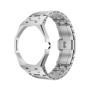 Bracelet Acier — Cadran Argent · 3H