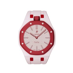 Bracelet Silicone — Rose Rouge